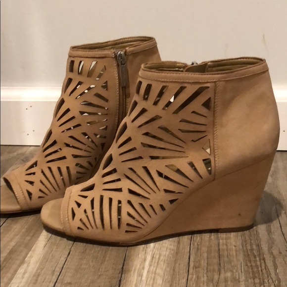 BCBGeneration Peep Toe Booties, 8 - Picture 1 of 4